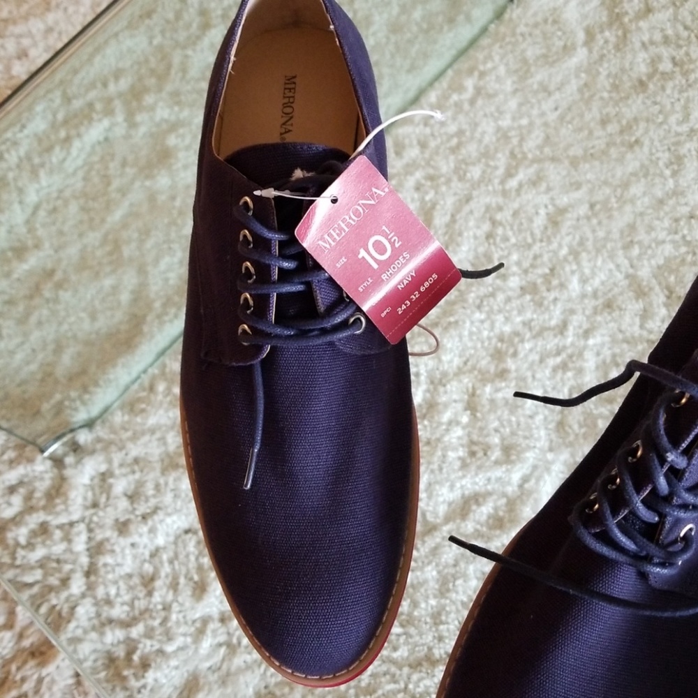 2 pairs Mens Shoes Merona BRAND NEW, YOU GET BOTH - Picture 4 of 6